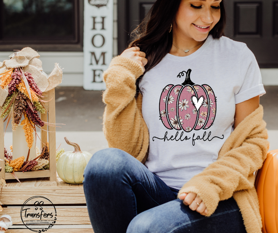 Hello Fall (Multiple Colors) DTF Transfer