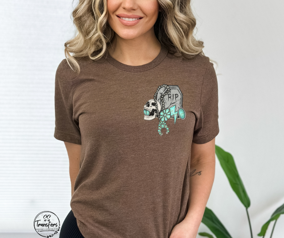 Western Collage Pocket DTF Transfer