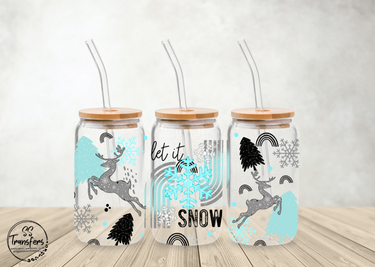 Let It Snow Libbey UV Wrap