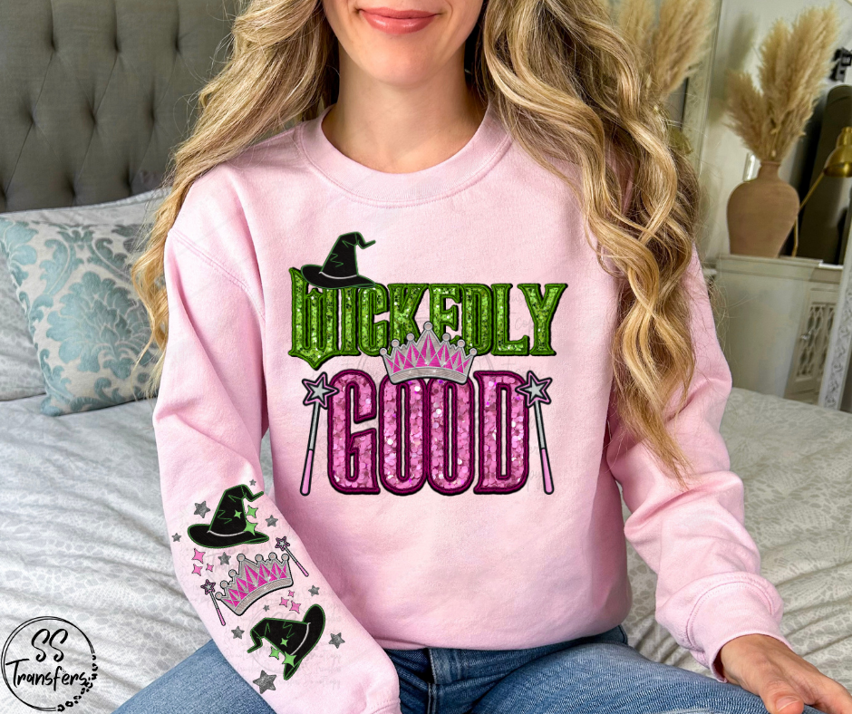 Wickedly Good (w/Sleeve Option) DTF Transfer