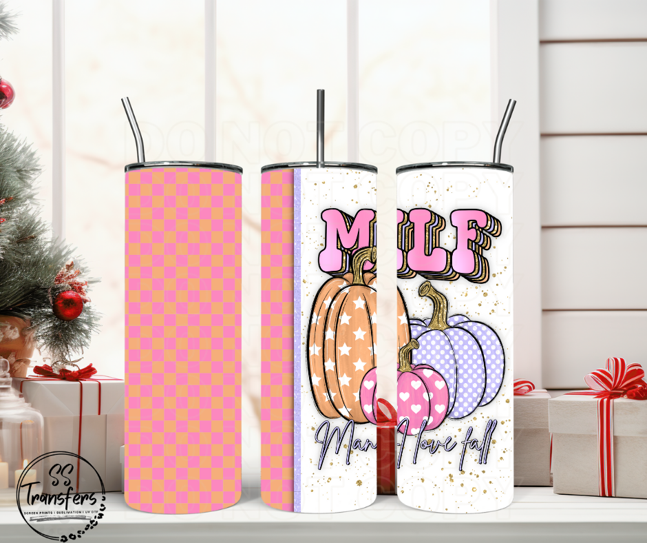 MILF (Man I Love Fall) Sub Tumbler Transfer
