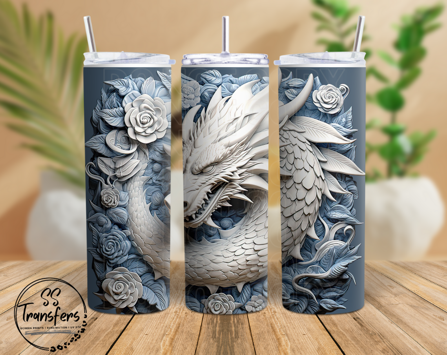 Dragon Sub Tumbler Transfer
