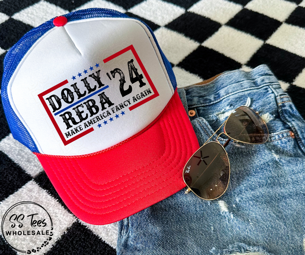 Dolly/Reba Hat DTF/Sub Transfer