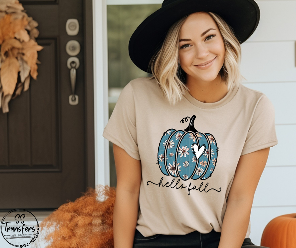 Hello Fall (Multiple Colors) DTF Transfer