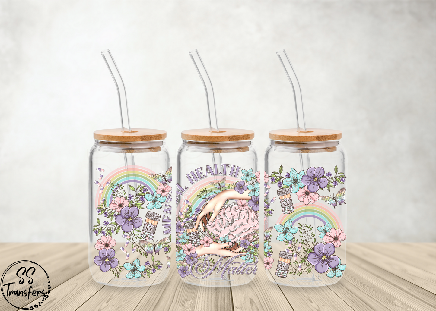 Mental Health Matters Libbey UV Wrap