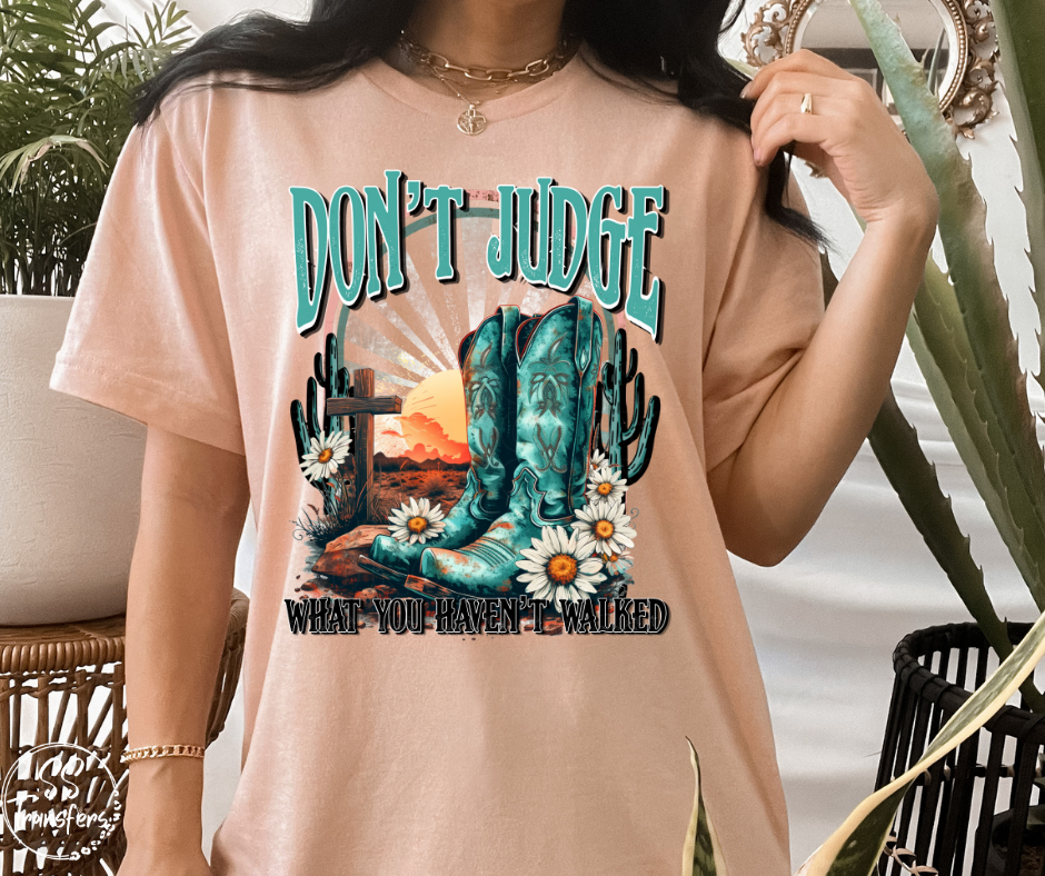 Don't Judge DTF Transfer