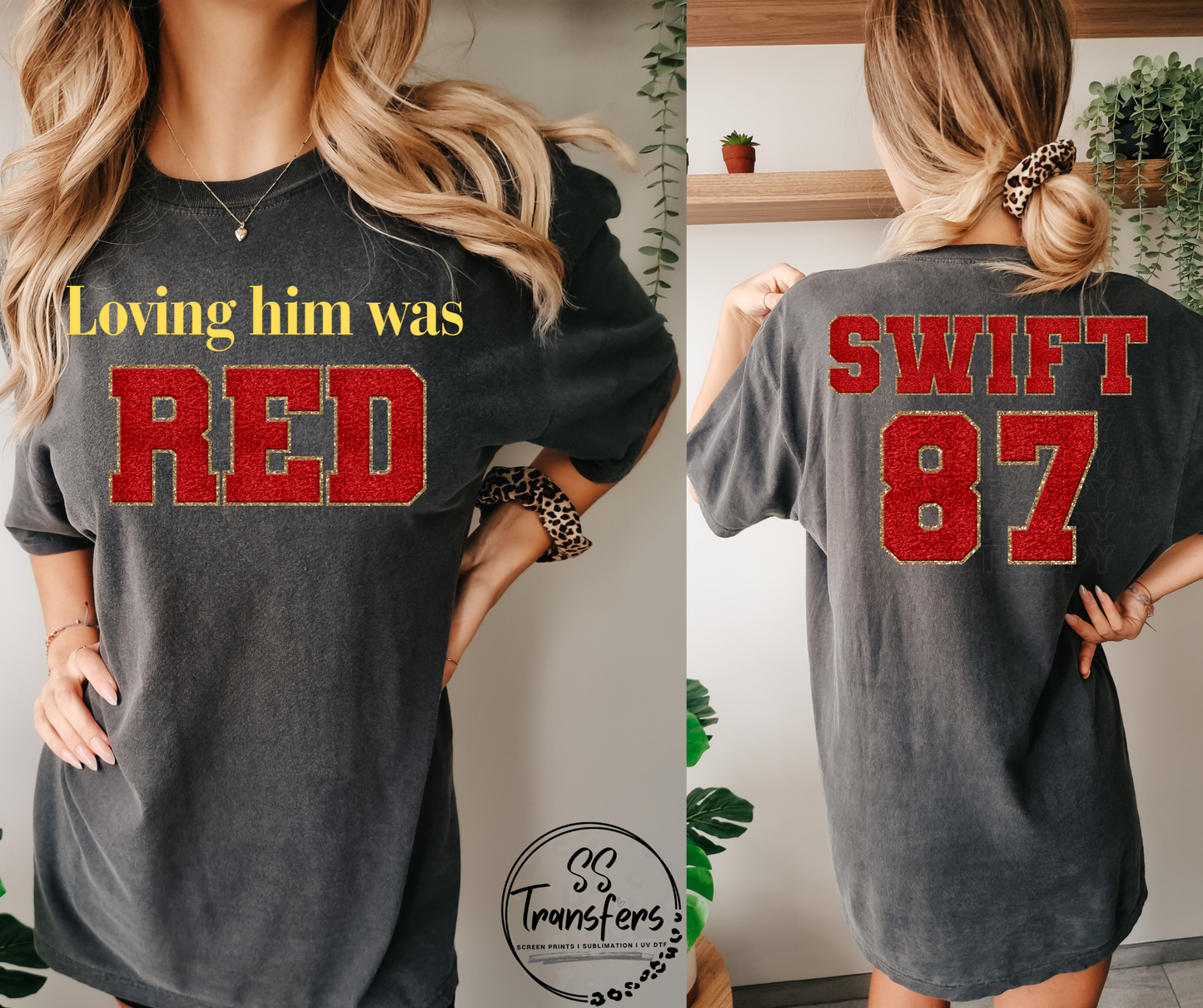 Faux Chenille Swift 87 *SS Exclusive* DTF Transfer