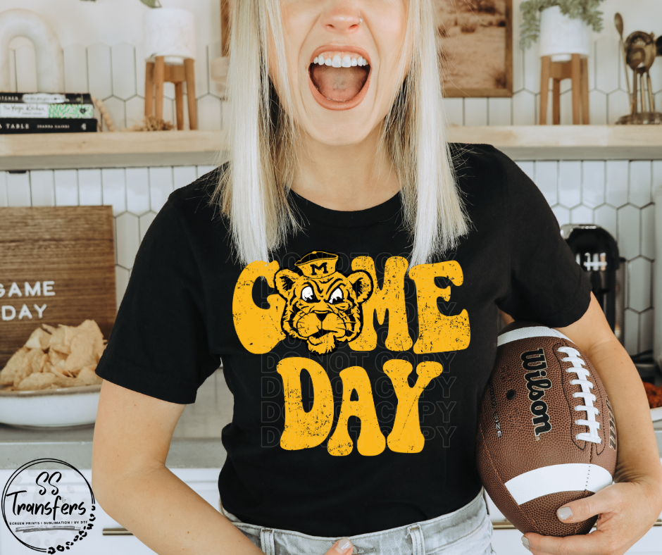 Vintage Game Day Missouri DTF Transfer