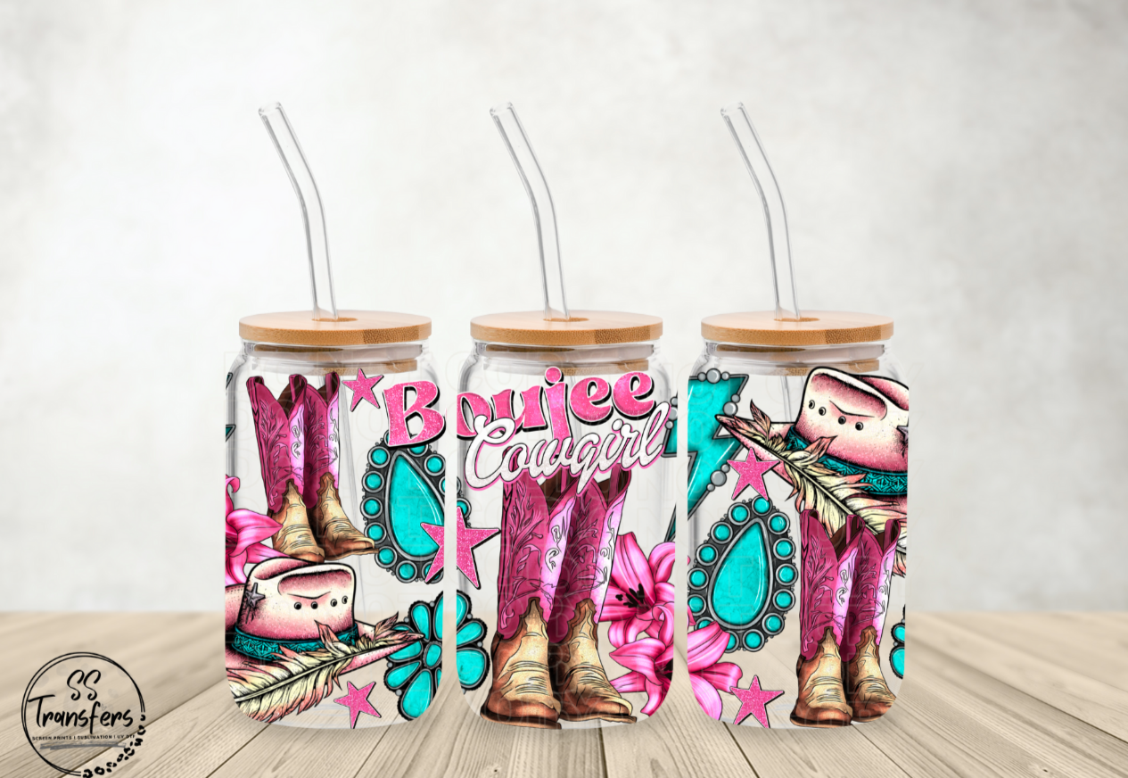 Boujee Cowgirl Libbey UV Wrap
