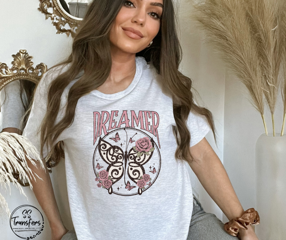 Dreamer Butterfly DTF Transfer