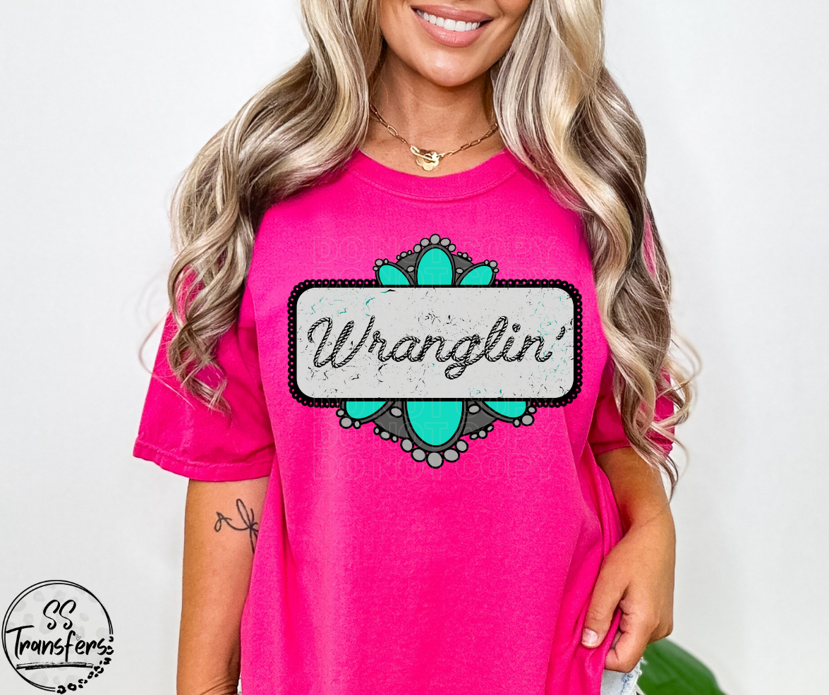 Wranglin' DTF Transfer