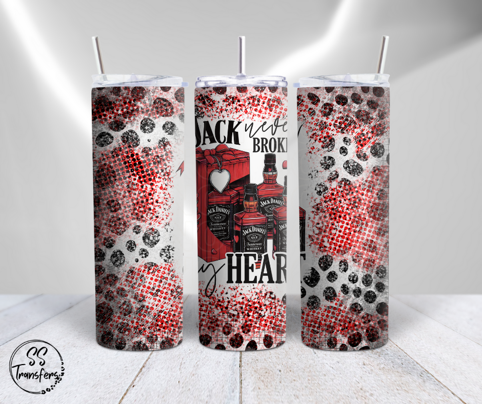 Jack Never Broke My Heart Sub Tumbler Transfer