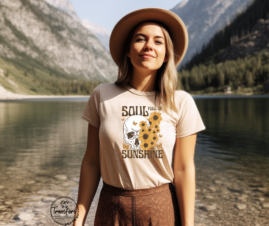 Soul Full of Sunshine DTF Transfer
