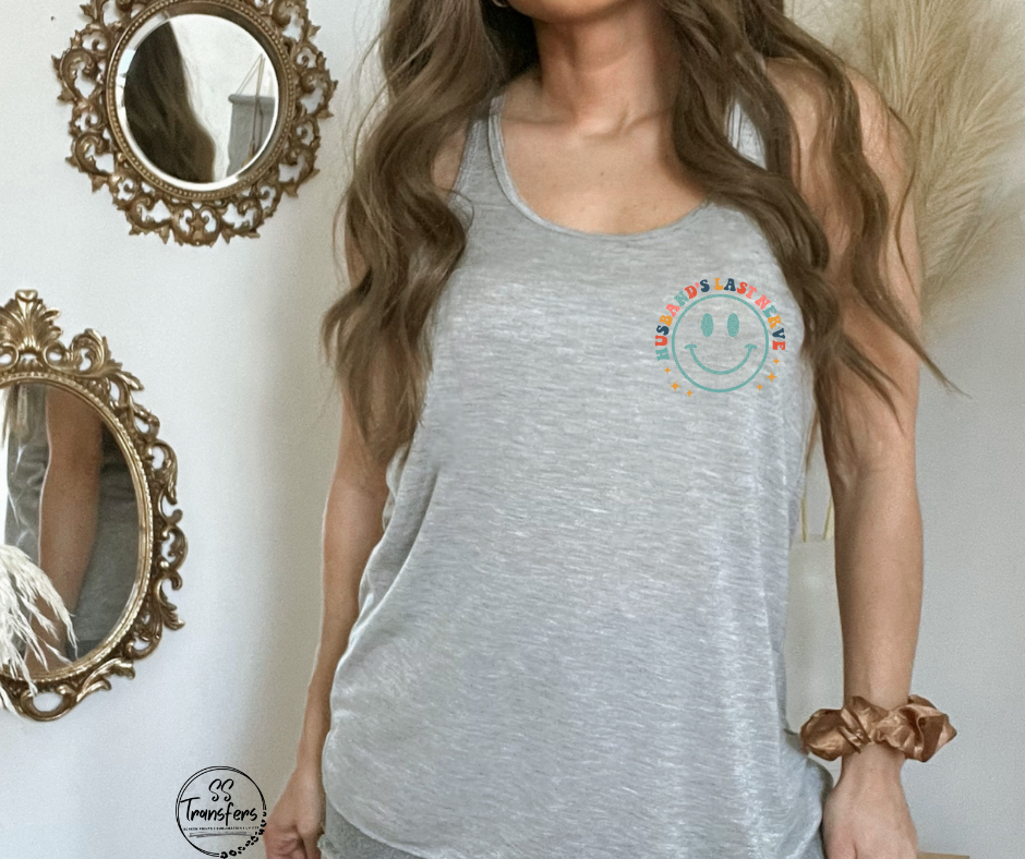 Husbands Last Nerve Pocket DTF Transfer