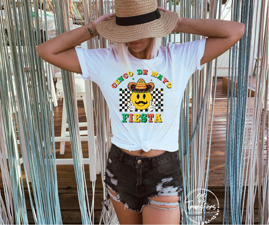 Cinco De Fiesta DTF Transfer