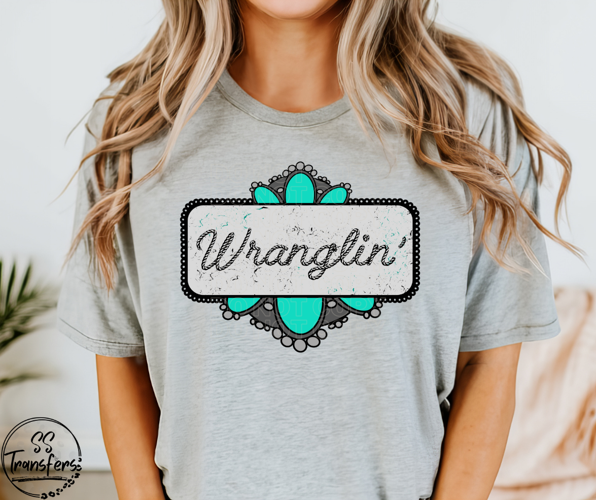 Wranglin' DTF Transfer