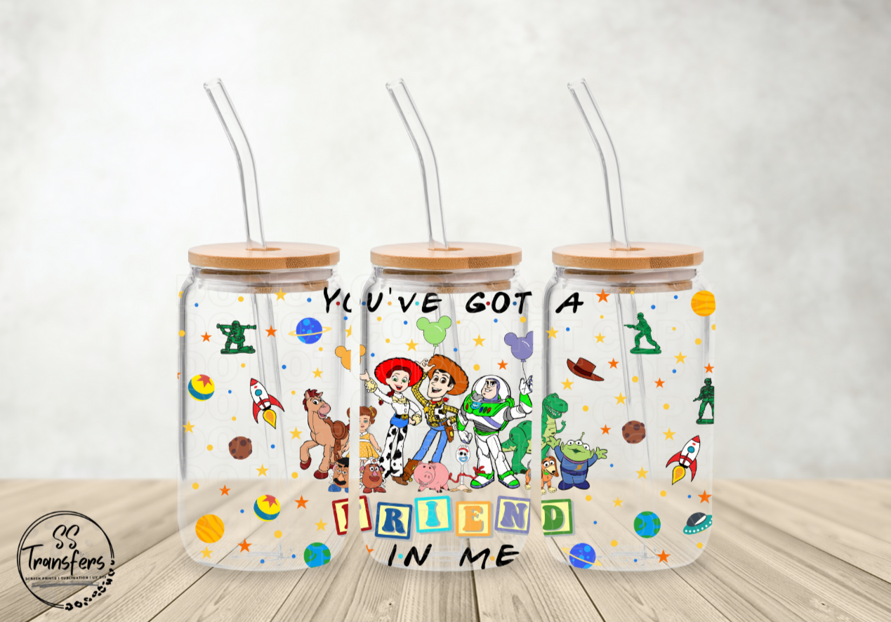 You've Got A Friend In Me Libbey UV Wrap