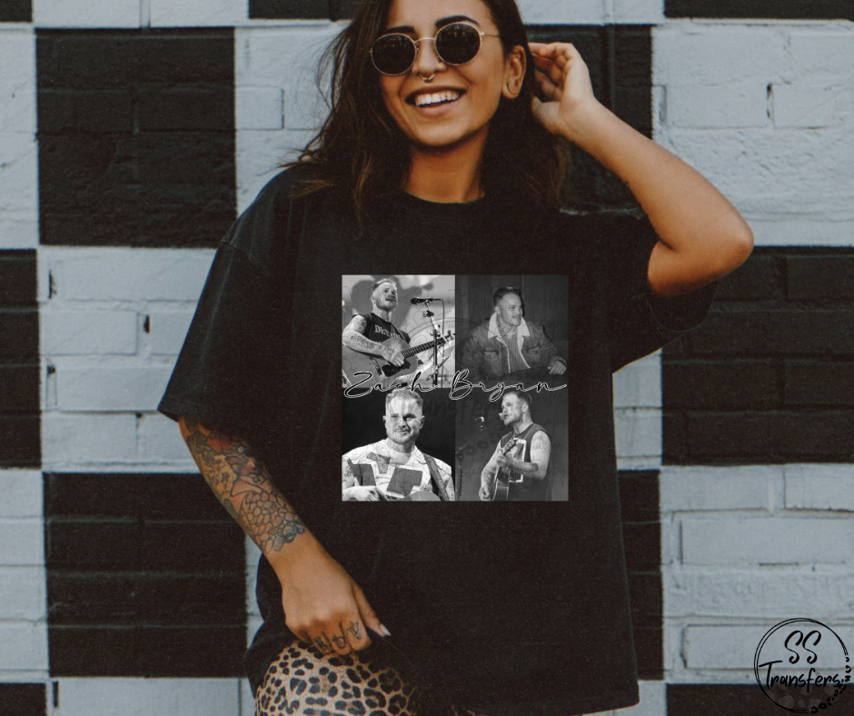B&W Famous Friends (Multiple Choices) DTF Transfer