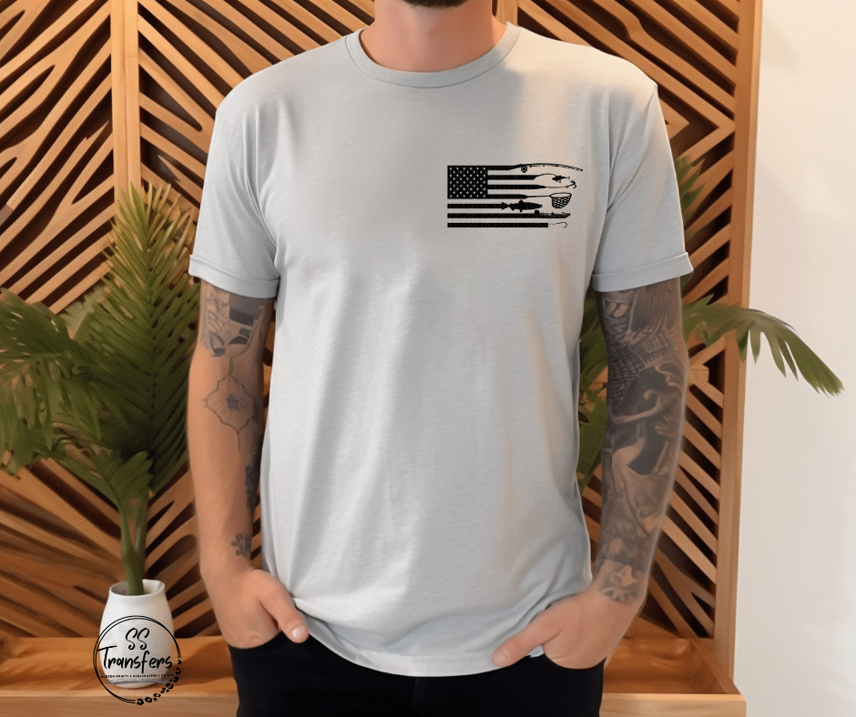 American Fisher Pocket DTF Transfer