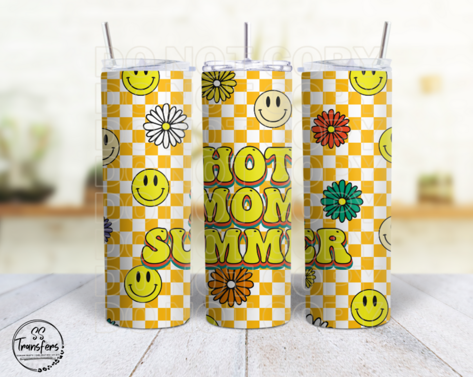 Hot Mom Summer Sub Tumbler Transfer