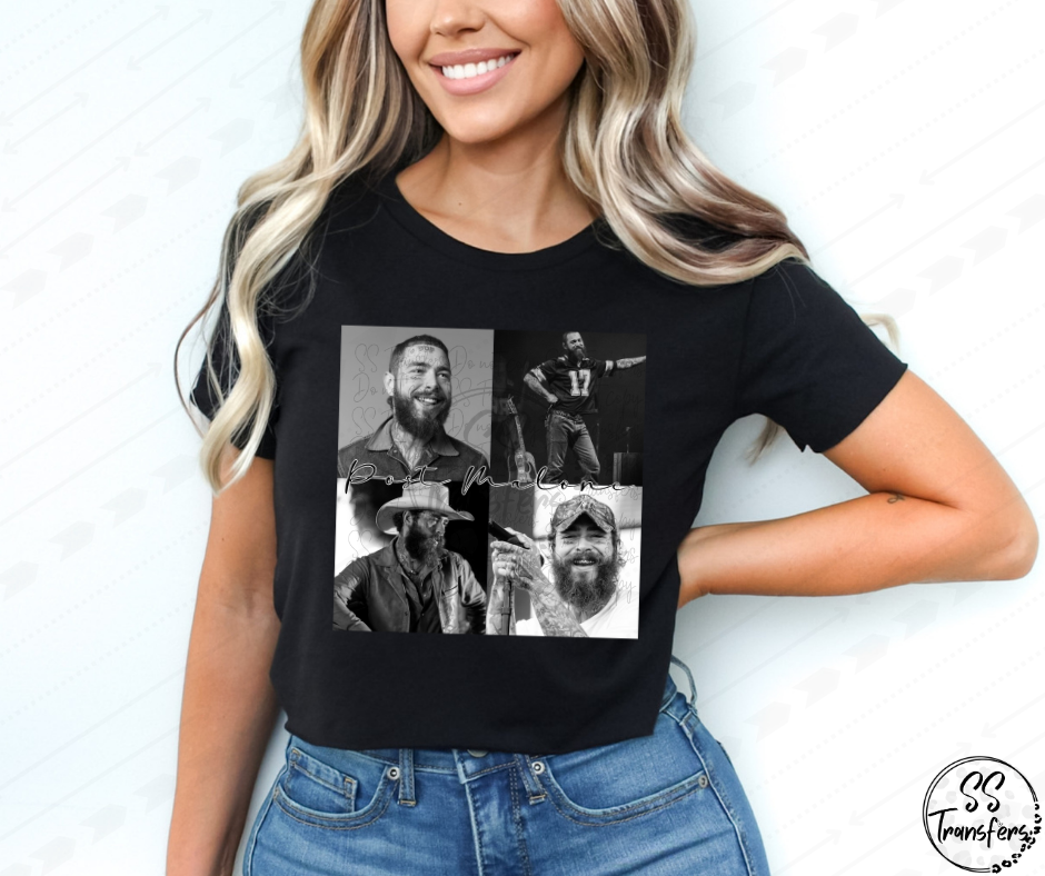 B&W Famous Friends (Multiple Choices) DTF Transfer