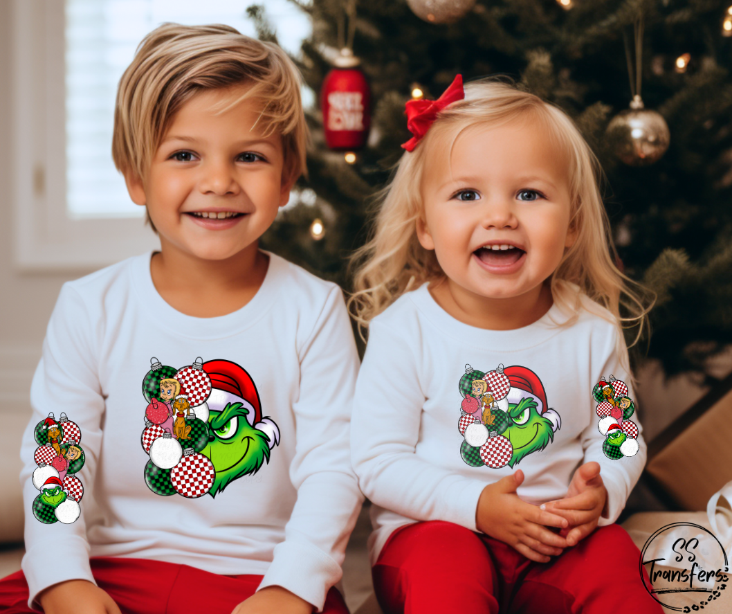 G Ornaments and Friends (w/sleeve option) DTF Transfer