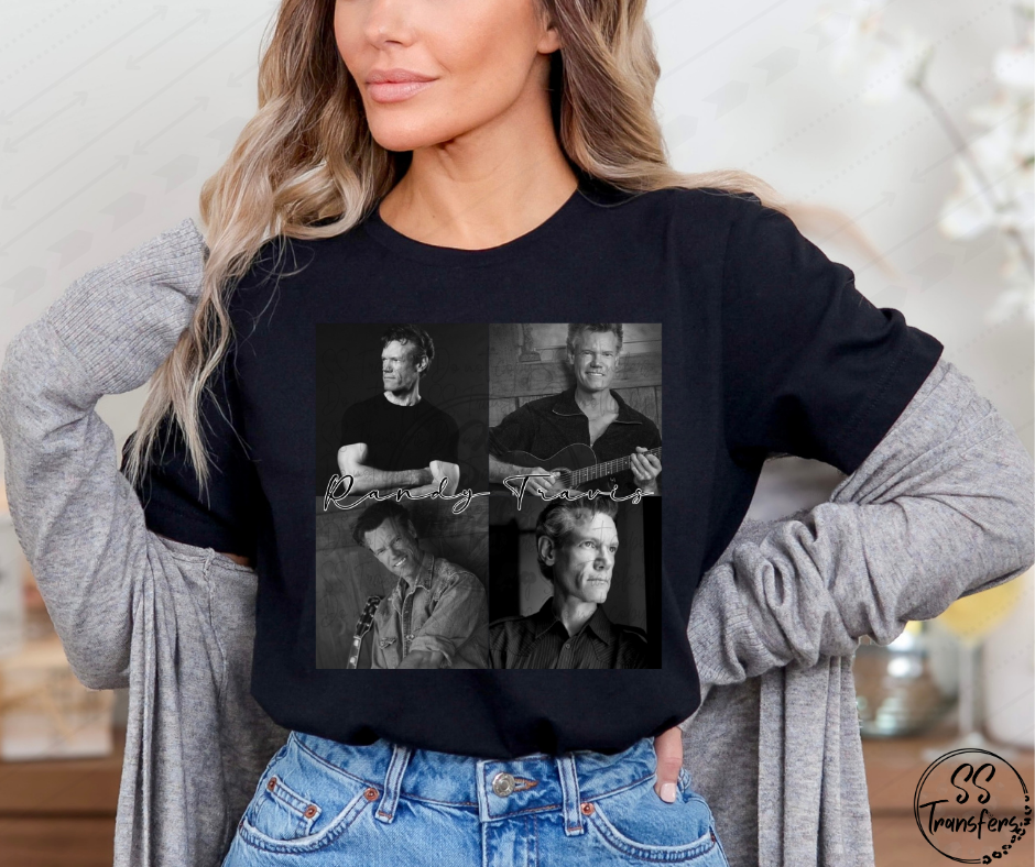 B&W Famous Friends (Multiple Choices) DTF Transfer