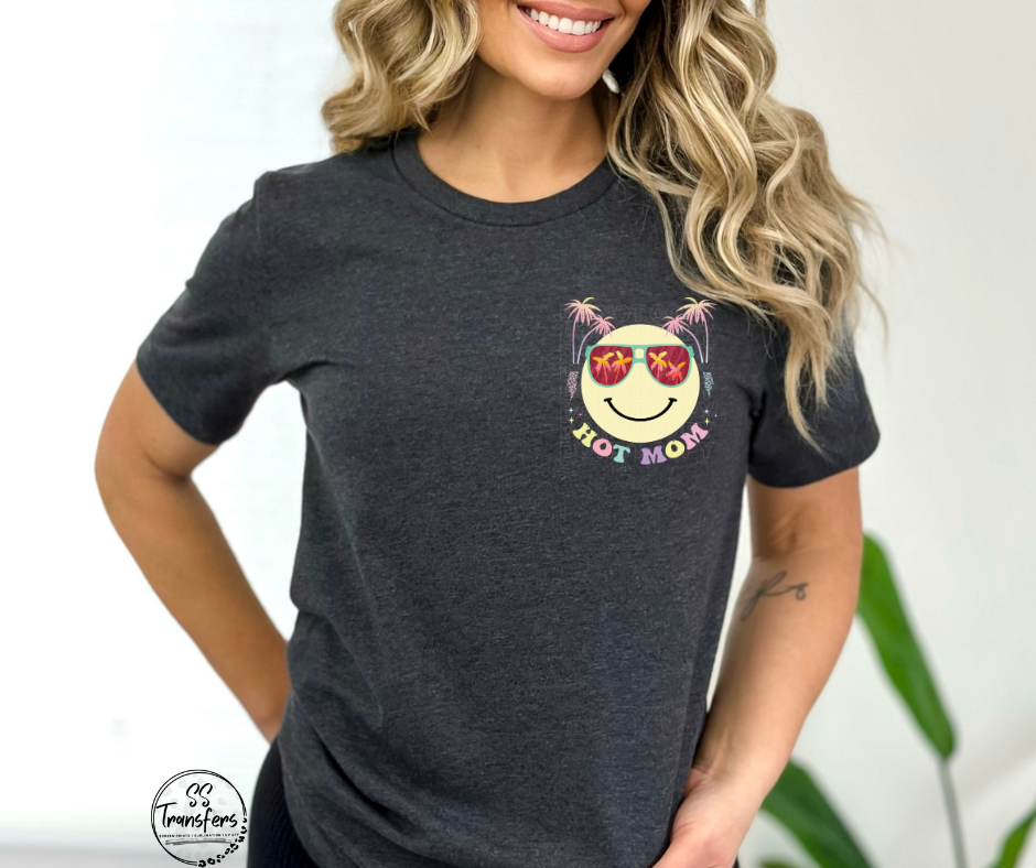 Hot Mom Pocket DTF Transfer