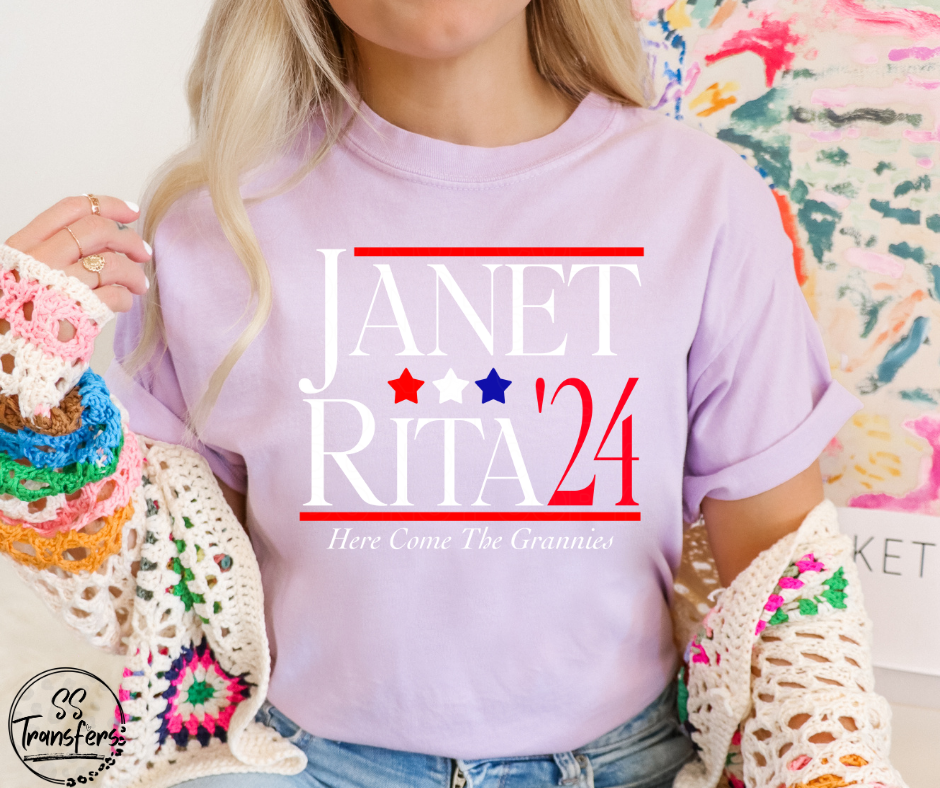 Here Comes The Grannies DTF Transfer