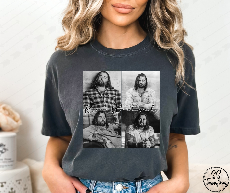 B&W Famous Friends (Multiple Choices) DTF Transfer