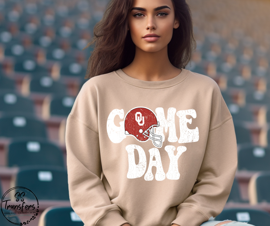 Vintage Game Day O Soons DTF Transfer