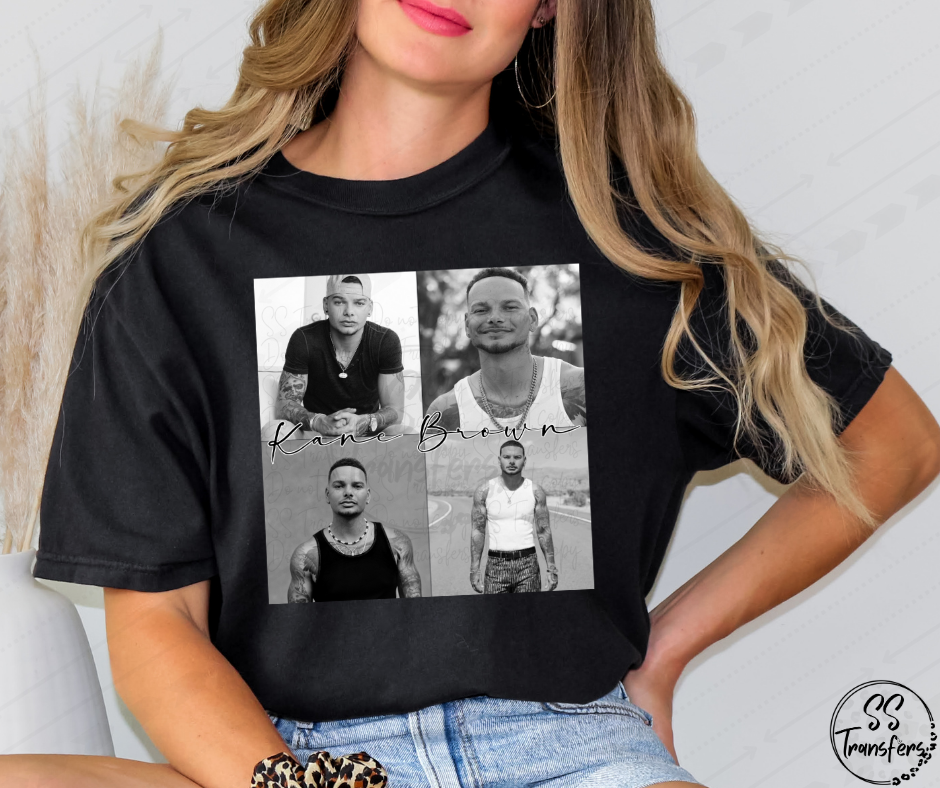 B&W Famous Friends (Multiple Choices) DTF Transfer