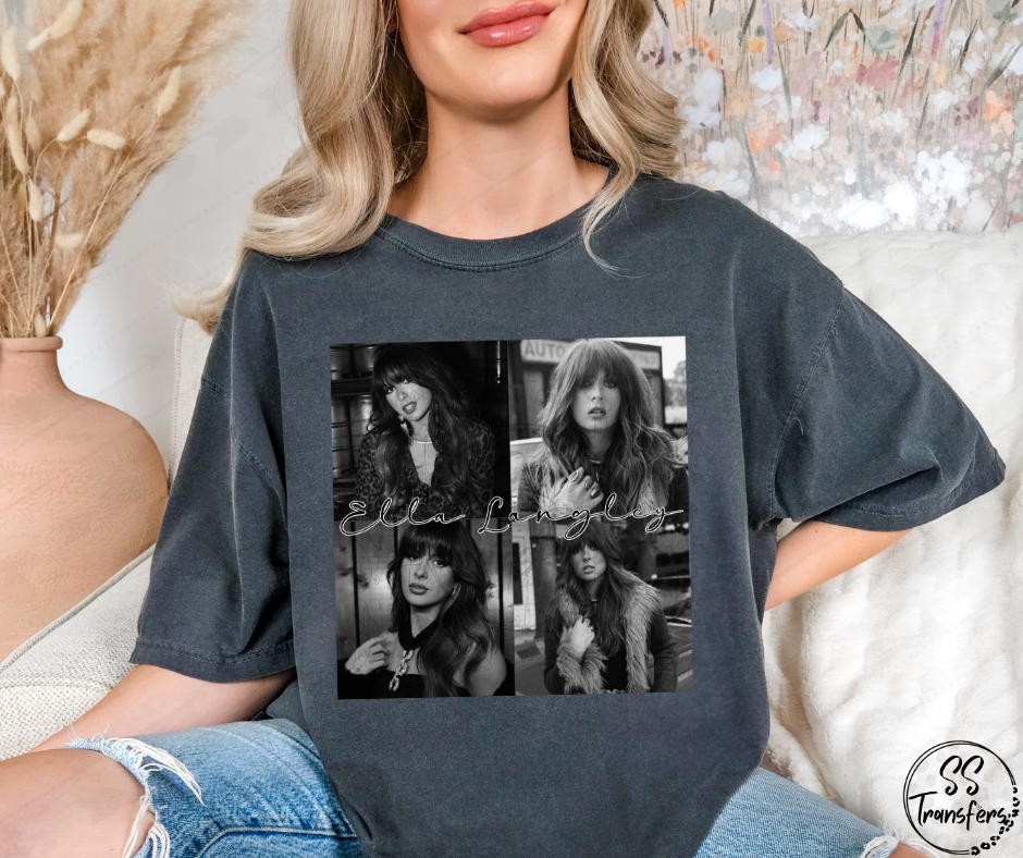 B&W Famous Friends (Multiple Choices) DTF Transfer