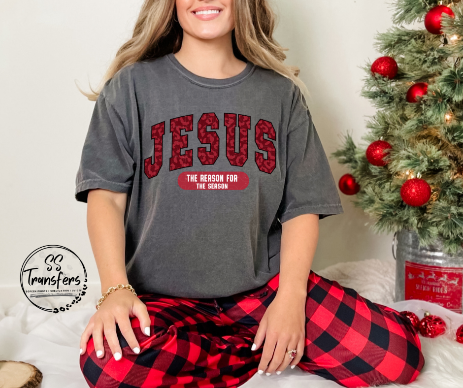Jesus The Reason For The Season DTF Transfer