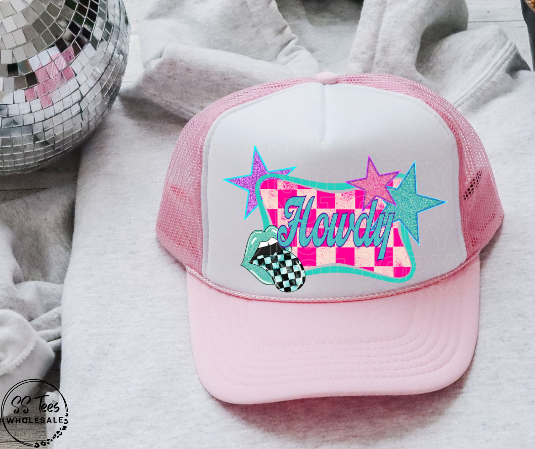 Howdy Tongue Hat DTF/Sub Transfer