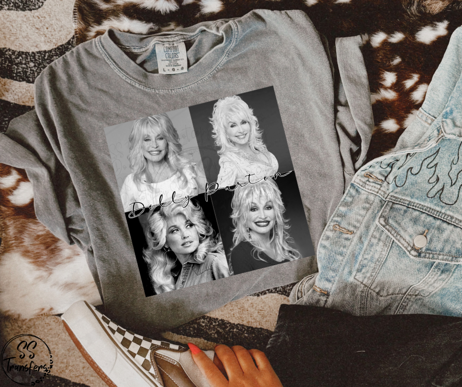 B&W Famous Friends (Multiple Choices) DTF Transfer