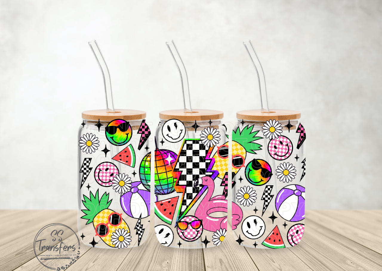 Retro Summer Libbey UV Wrap