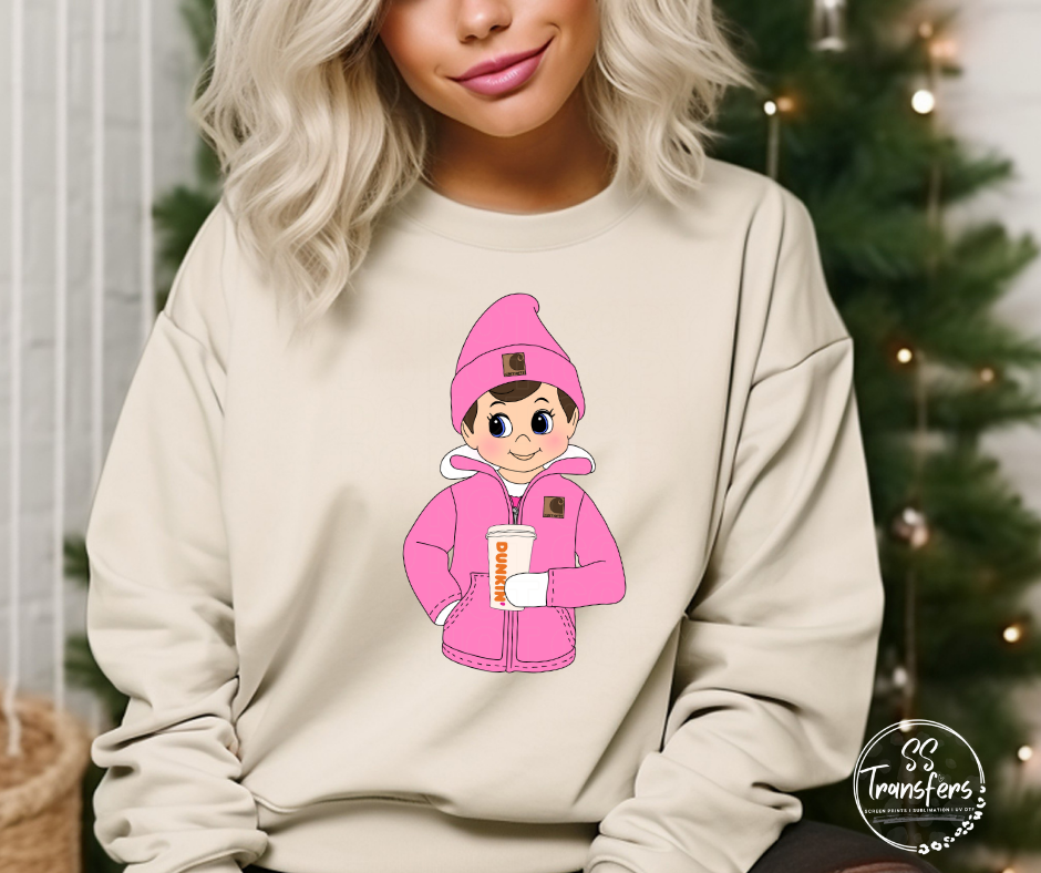 Elfie Drinks (Multiple Options) DTF Transfer