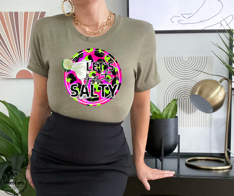 Let's Get Salty Sublimation Transfer