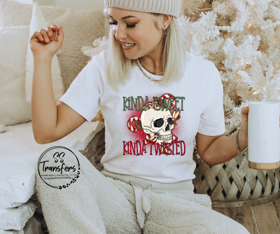 Kinda Sweet, Kinda Twisted DTF Transfer