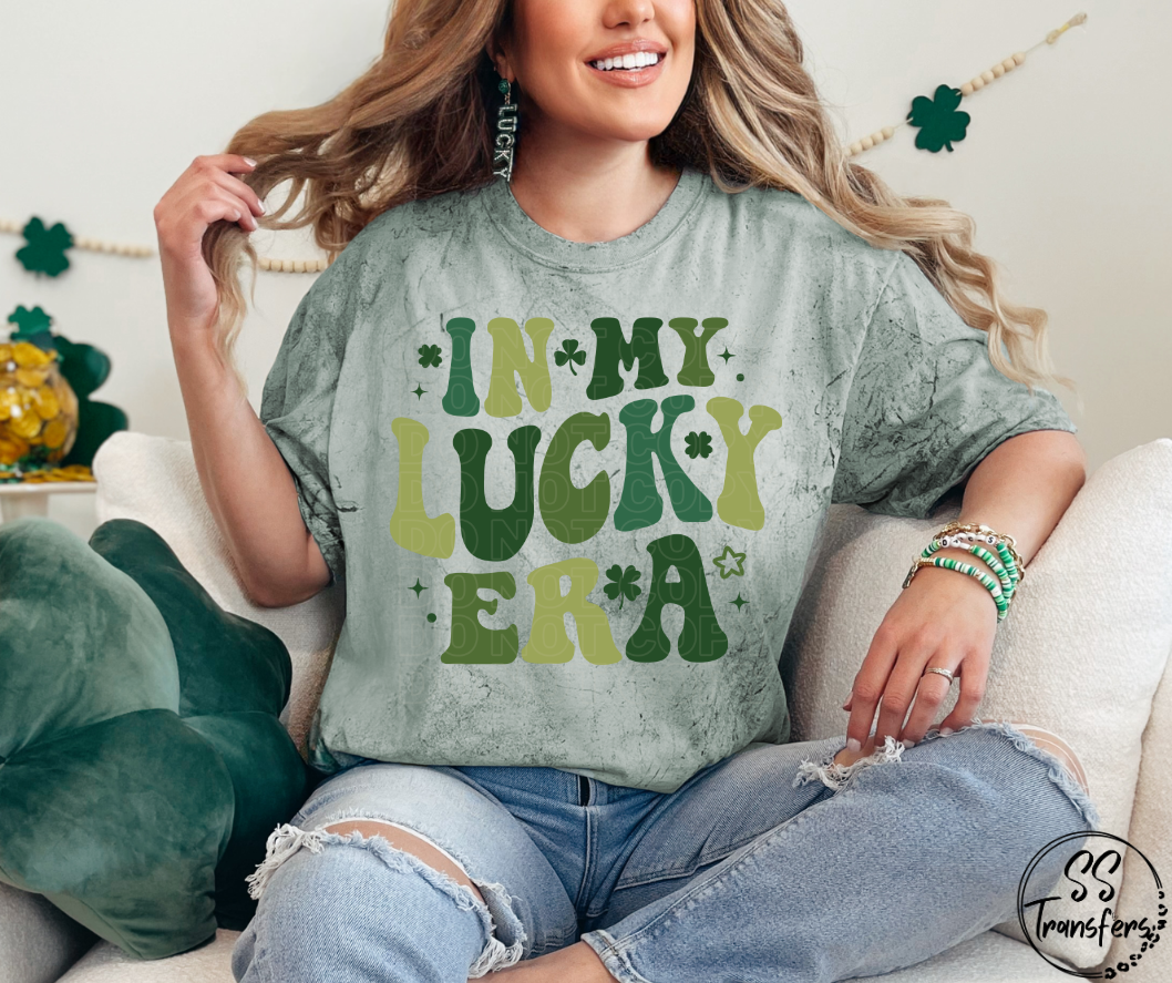 In My Lucky Era DTF Transfer