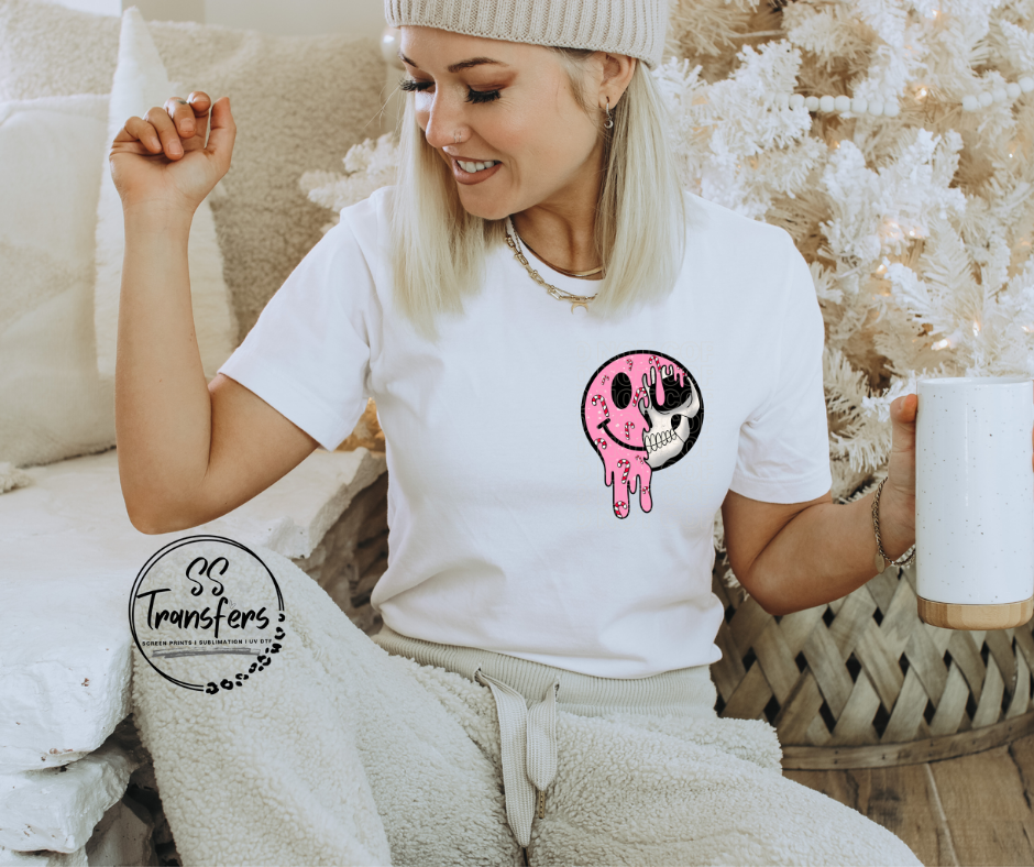 Dead Inside But Jolly AF (pocket included) DTF Transfer