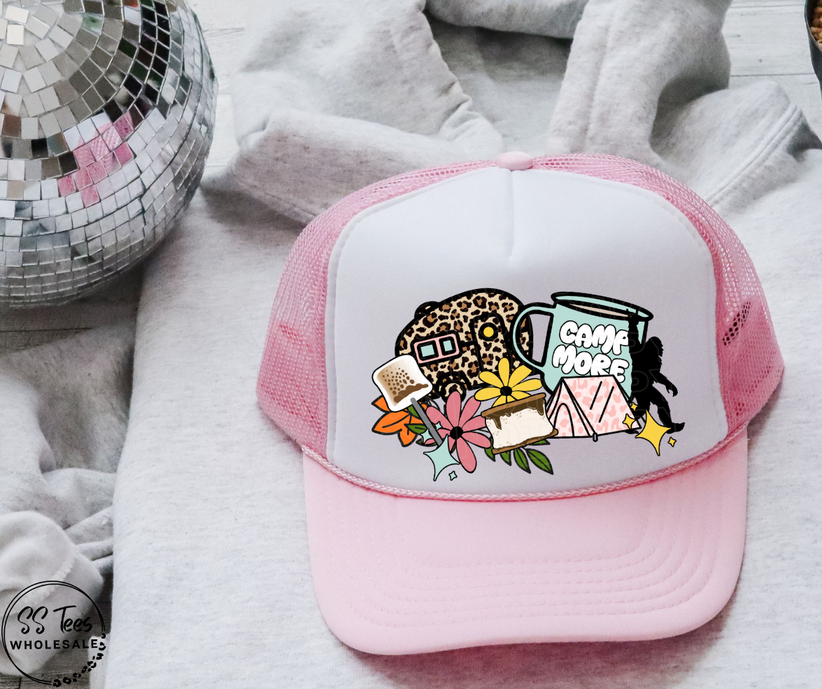 Camp More Hat DTF/Sub Transfer