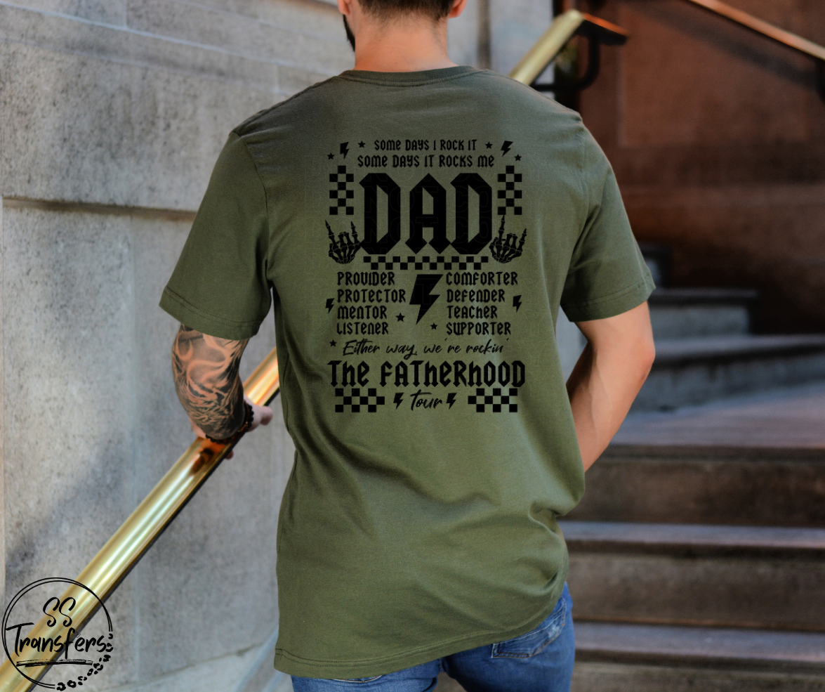 Dad Tour DTF Transfer