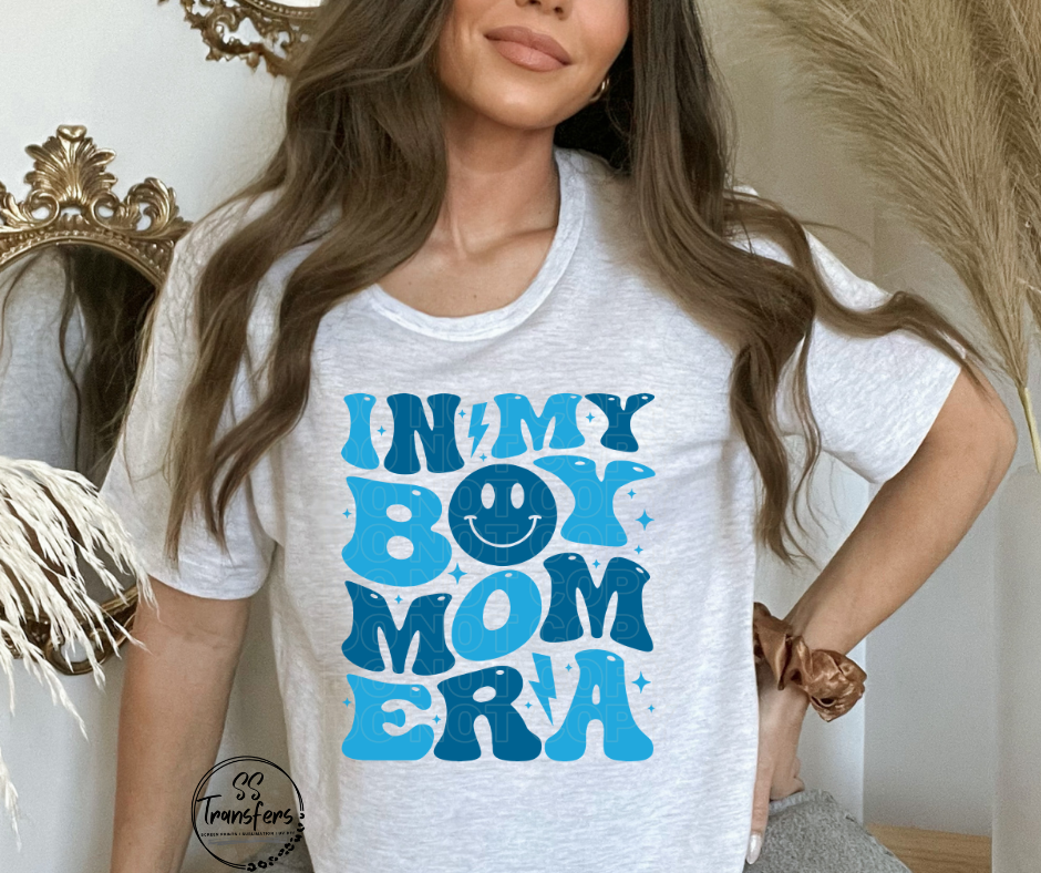 In My Boy Mom Era (pocket included) DTF Transfer