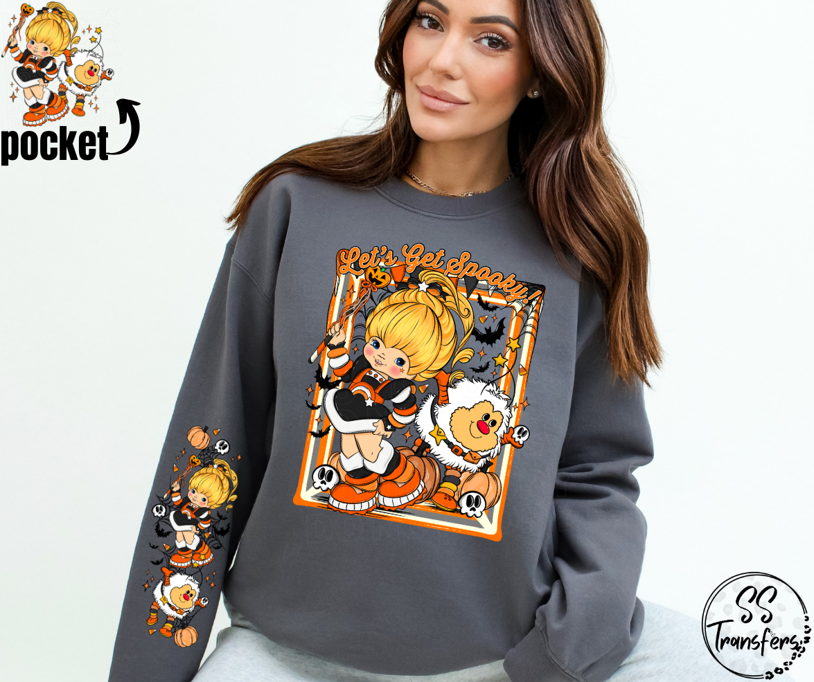 Let's Get Spooky (w/Sleeve Option) DTF Transfer