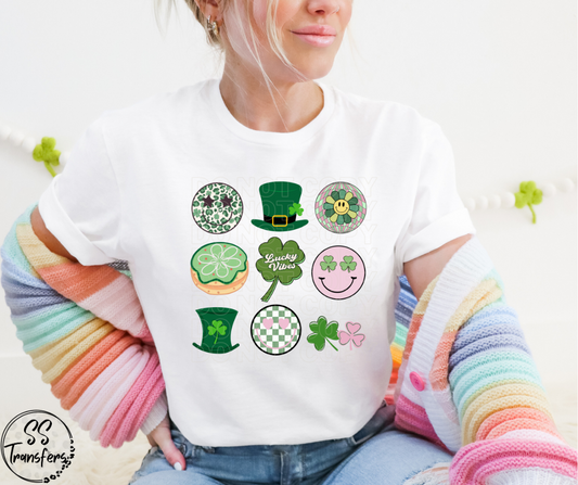 St. Paddy's Smiles DTF Transfer
