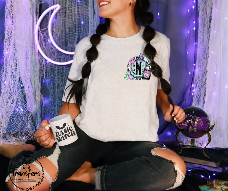 I Hate People (pocket included) DTF Transfer