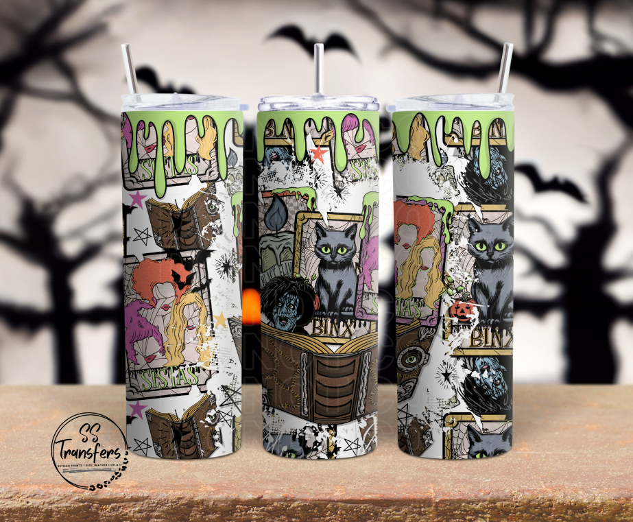 Hocus Pocus Friends Sub Tumbler Transfer