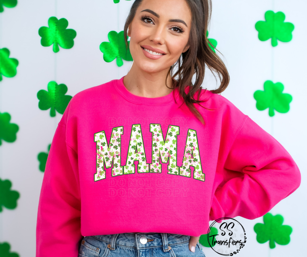 Mama Clovers DTF Transfer
